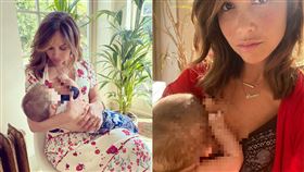 新手父母難為　女星「哺乳照」秀支持
育嬰,哺乳,Myleene Klass,母乳,新手父母
翻攝自Myleene Klass IG