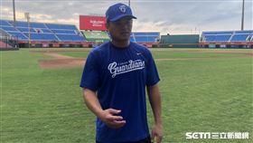 ▲富邦悍將胡金龍。（圖／記者黃泓哲攝影）