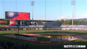 ▲台灣中華職棒全球首戰中信兄弟統一獅陳傑憲Ariel Miranda（米蘭達）台中洲際球場。（圖／記者蕭保祥攝影）