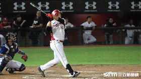 ▲樂天桃猿朱育賢。（圖／記者劉彥池攝影）