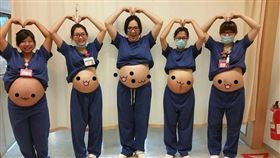 ICU,母親節,懷孕,林婷,護理師。(圖/翻攝自林婷一下吧 icu護理師臉書)