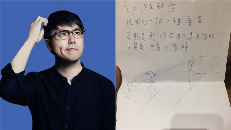 張志祺驚爆在家都全裸　被鄰居看光光