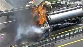 彰化61線西濱快速道路車禍／翻攝畫面