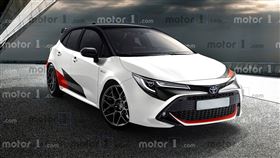 ▲Toyota GR Corolla預想圖（圖／翻攝自motor1）