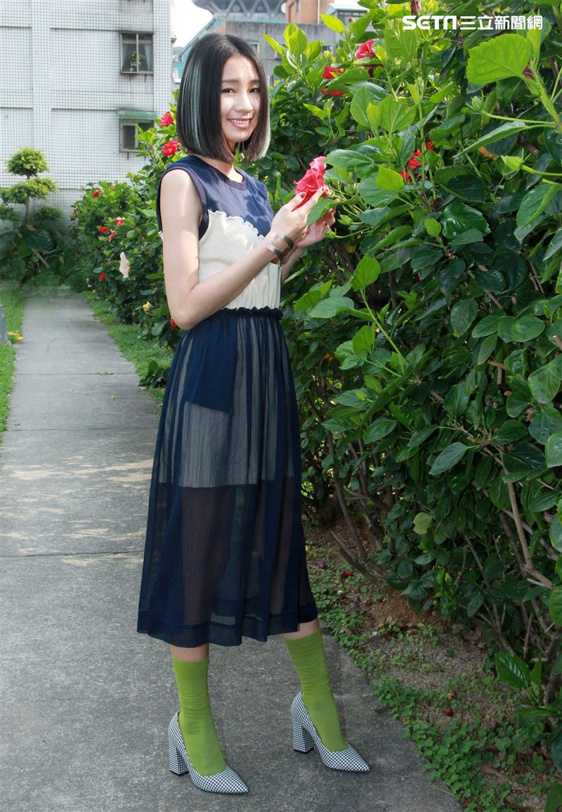 陳忻玥三立新聞網專訪。（記者邱榮吉/攝影）