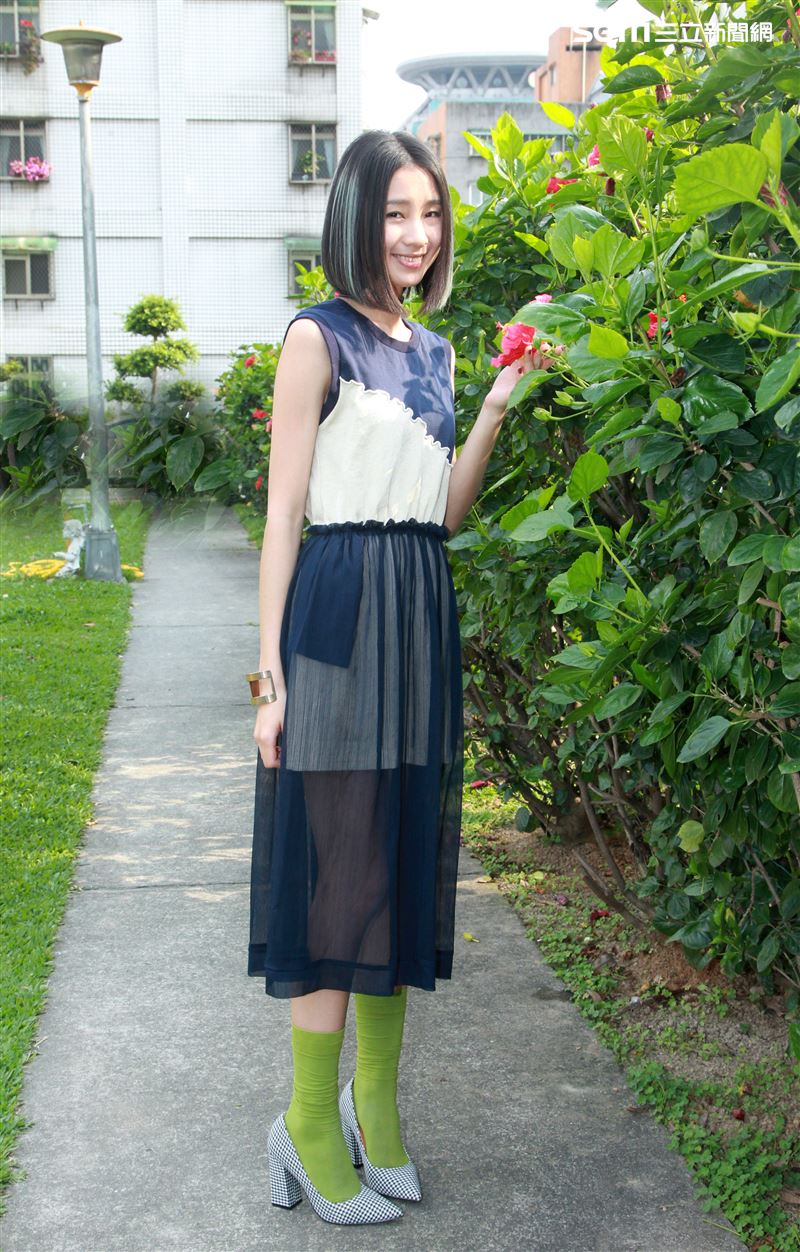 陳忻玥三立新聞網專訪。（記者邱榮吉/攝影）