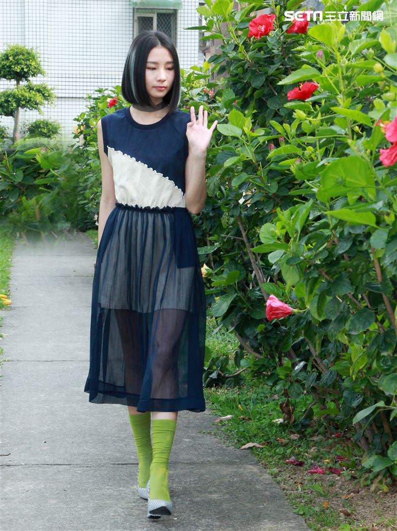 陳忻玥三立新聞網專訪。（記者邱榮吉/攝影）