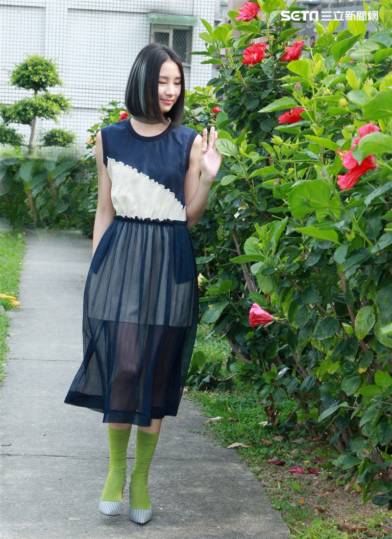 陳忻玥三立新聞網專訪。（記者邱榮吉/攝影）