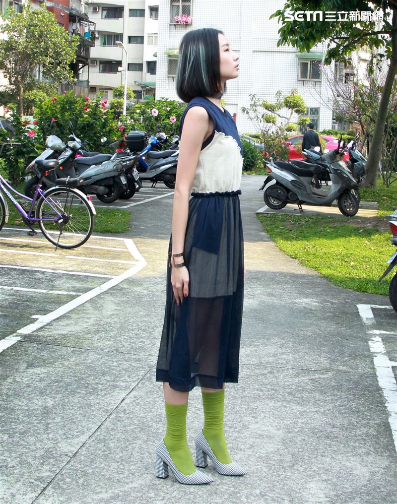 陳忻玥三立新聞網專訪。（記者邱榮吉/攝影）