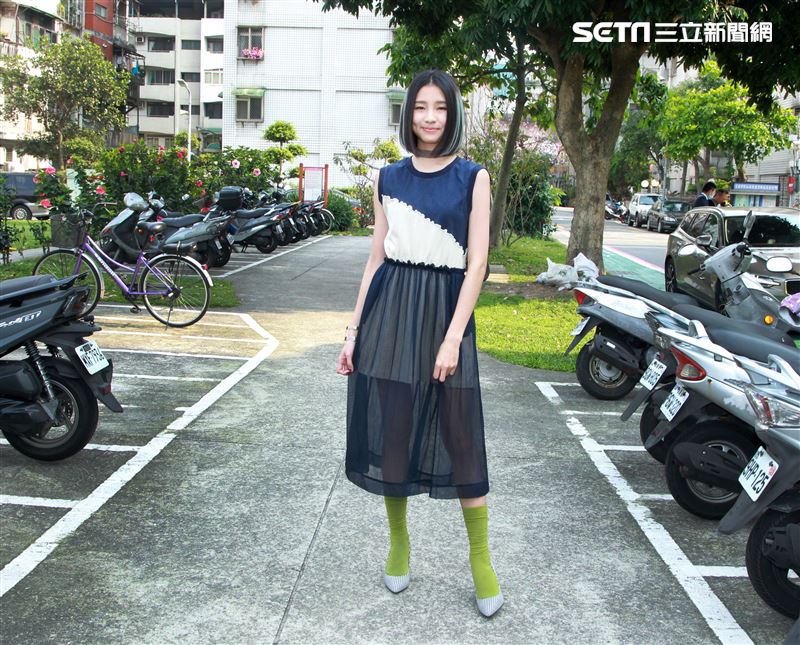 陳忻玥三立新聞網專訪。（記者邱榮吉/攝影）