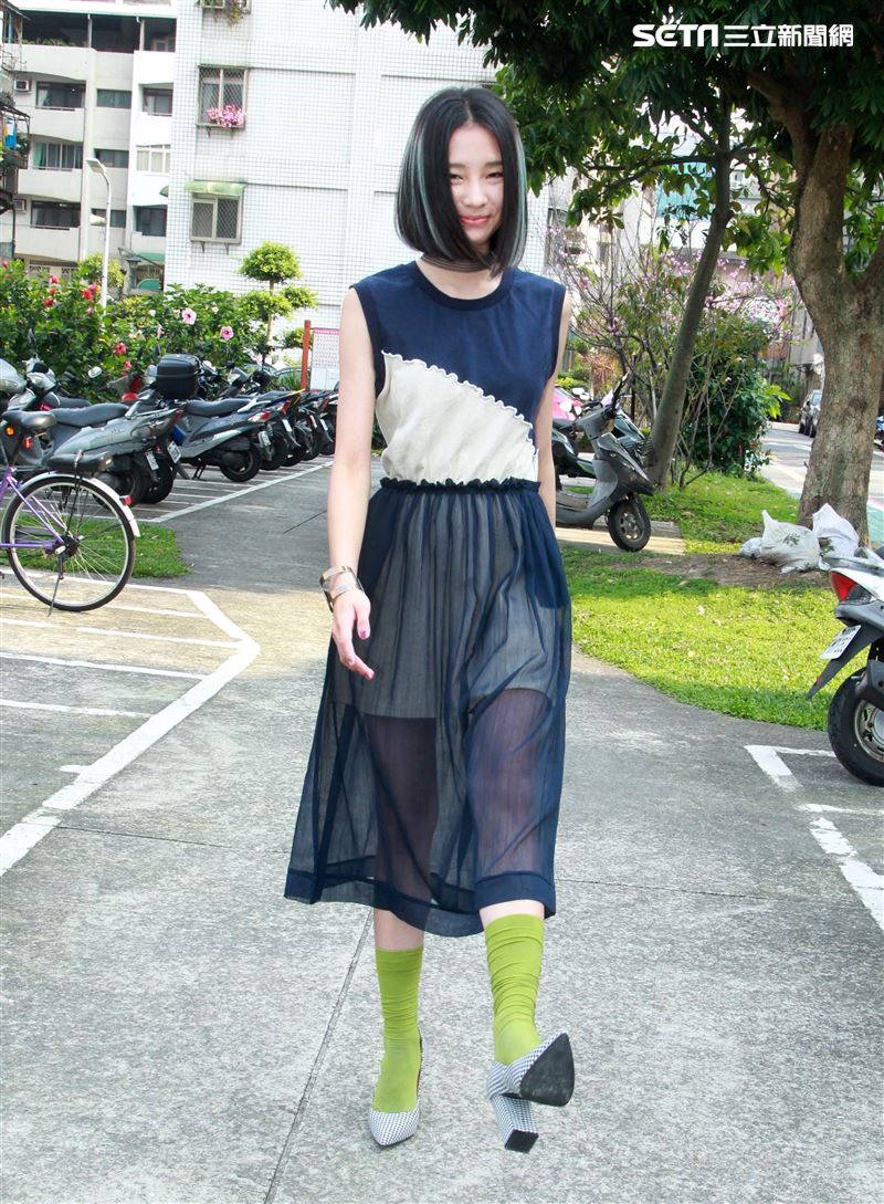 陳忻玥三立新聞網專訪。（記者邱榮吉/攝影）