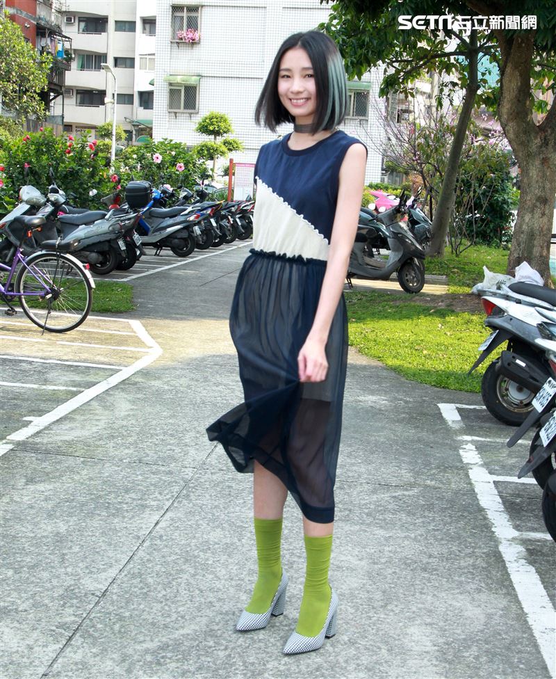 陳忻玥三立新聞網專訪。（記者邱榮吉/攝影）