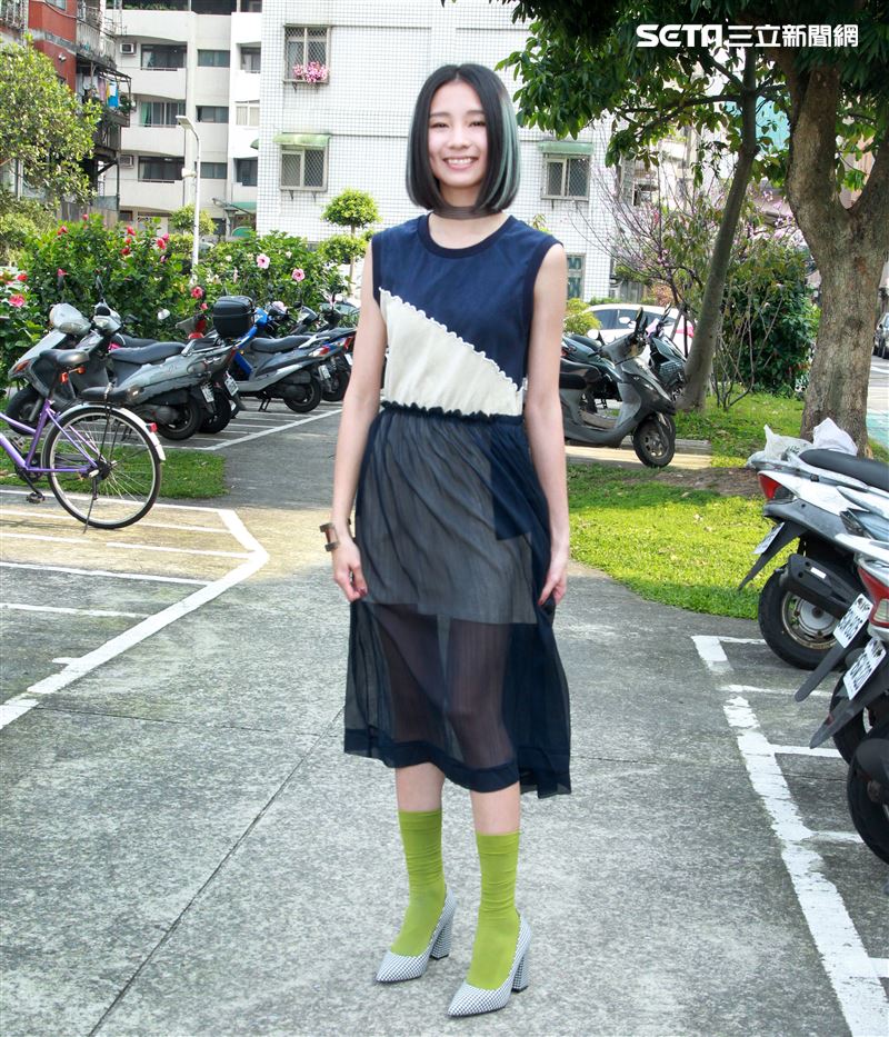 陳忻玥三立新聞網專訪。（記者邱榮吉/攝影）