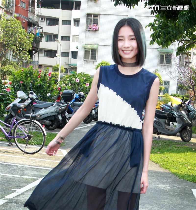 陳忻玥三立新聞網專訪。（記者邱榮吉/攝影）