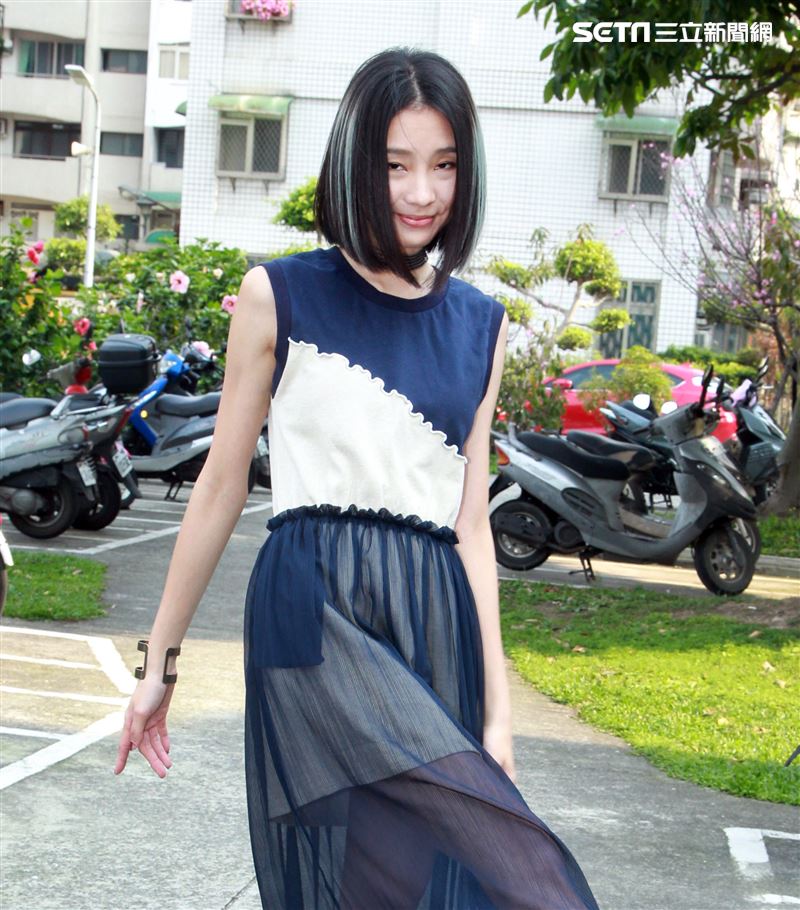 陳忻玥三立新聞網專訪。（記者邱榮吉/攝影）