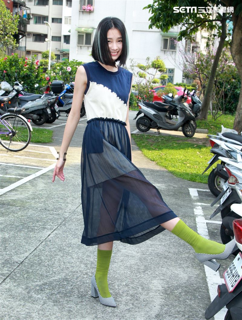 陳忻玥三立新聞網專訪。（記者邱榮吉/攝影）