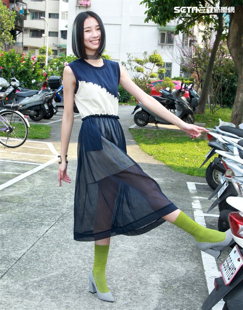 陳忻玥三立新聞網專訪。（記者邱榮吉/攝影）