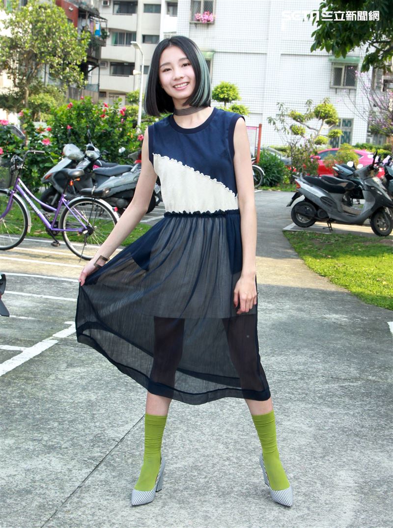 陳忻玥三立新聞網專訪。（記者邱榮吉/攝影）