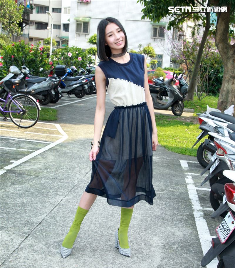 陳忻玥三立新聞網專訪。（記者邱榮吉/攝影）