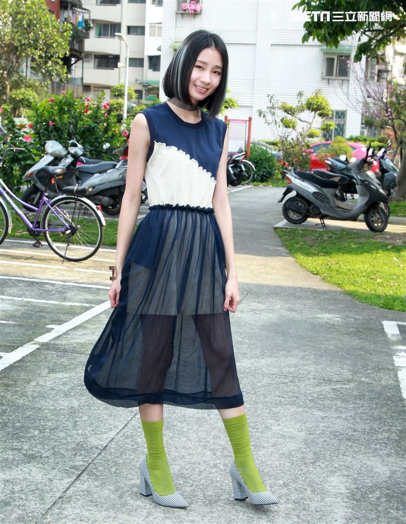 陳忻玥三立新聞網專訪。（記者邱榮吉/攝影）