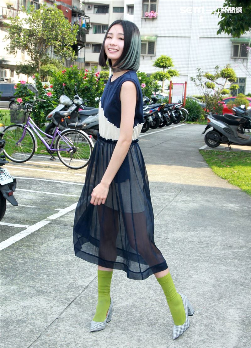 陳忻玥三立新聞網專訪。（記者邱榮吉/攝影）