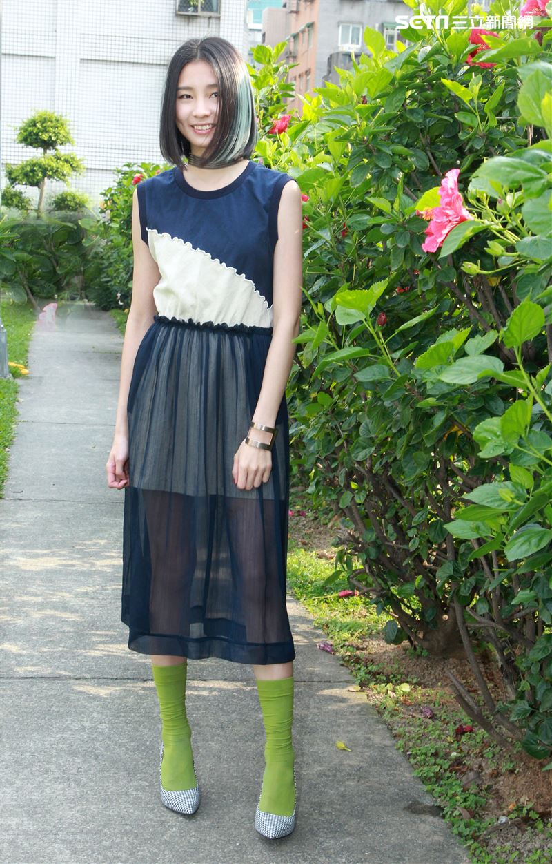 陳忻玥三立新聞網專訪。（記者邱榮吉/攝影）