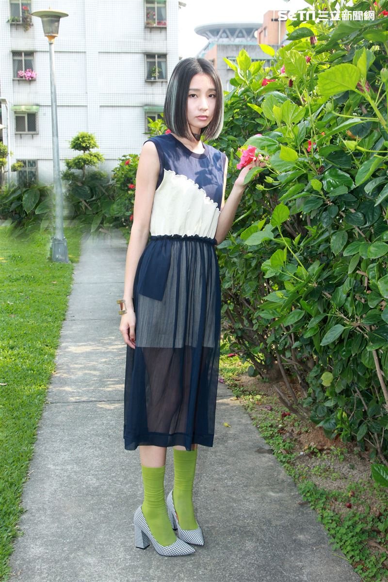 陳忻玥三立新聞網專訪。（記者邱榮吉/攝影）