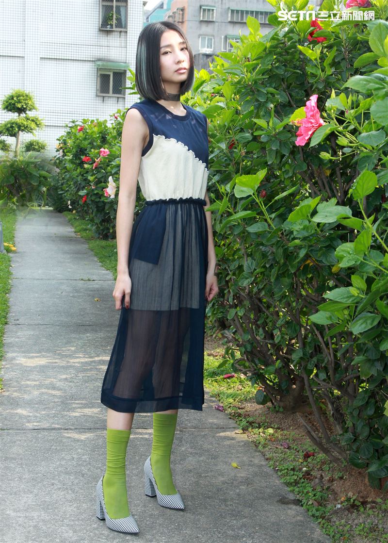 陳忻玥三立新聞網專訪。（記者邱榮吉/攝影）