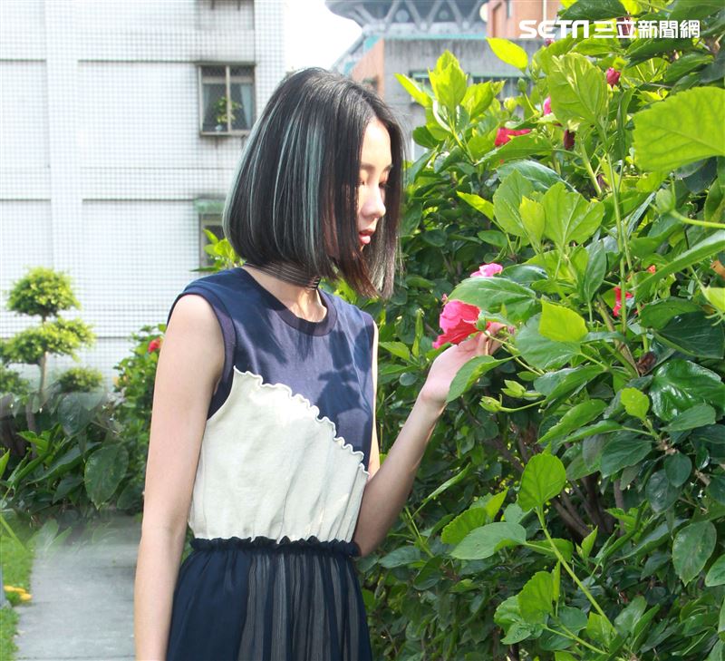 陳忻玥三立新聞網專訪。（記者邱榮吉/攝影）