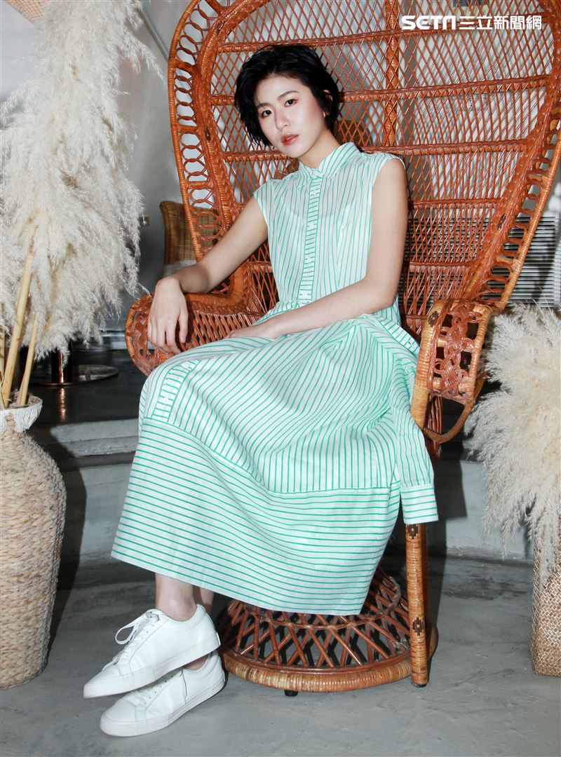 陳璇三立新聞網專訪。（記者邱榮吉/攝影）