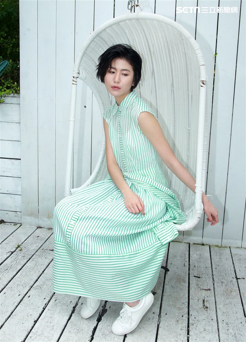 陳璇三立新聞網專訪。（記者邱榮吉/攝影）