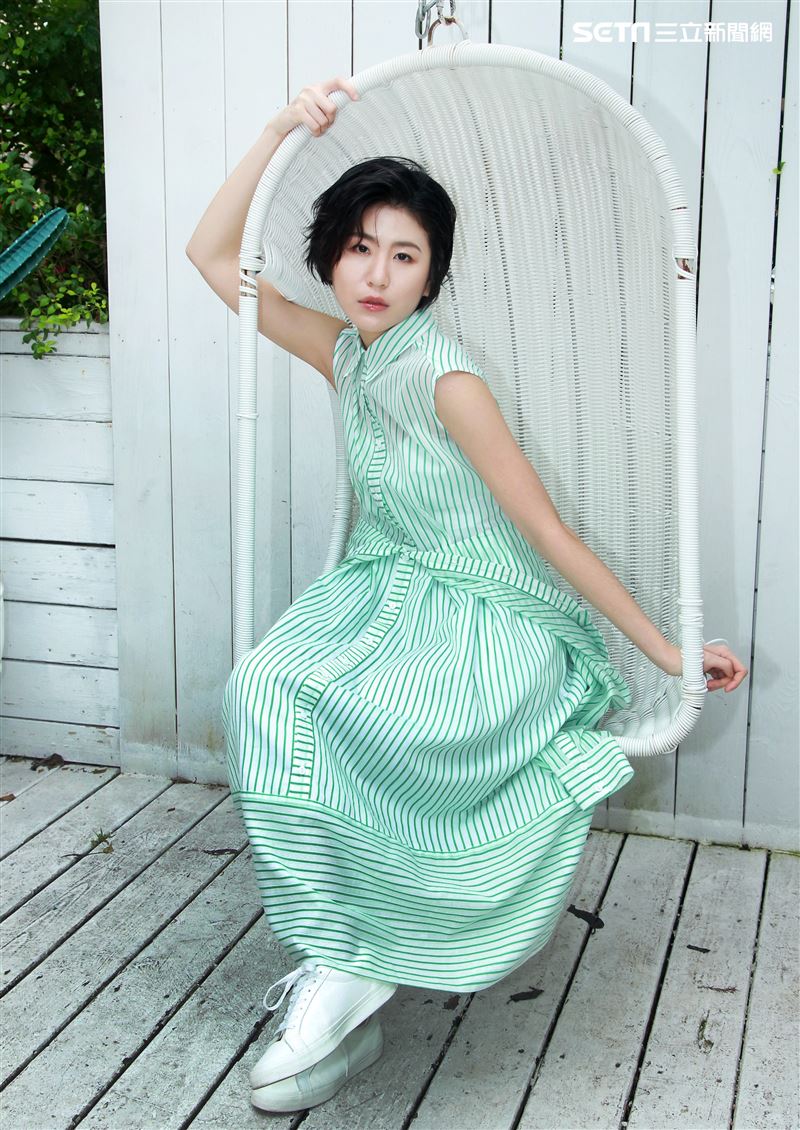 陳璇三立新聞網專訪。（記者邱榮吉/攝影）