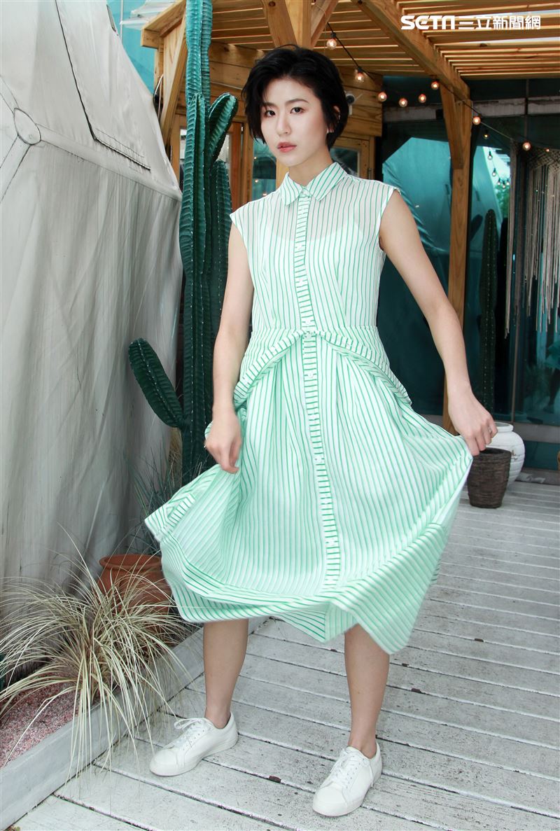 陳璇三立新聞網專訪。（記者邱榮吉/攝影）