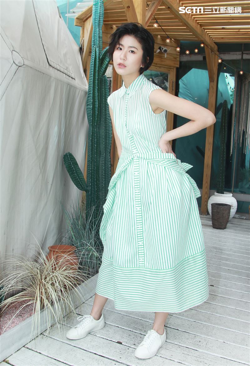 陳璇三立新聞網專訪。（記者邱榮吉/攝影）