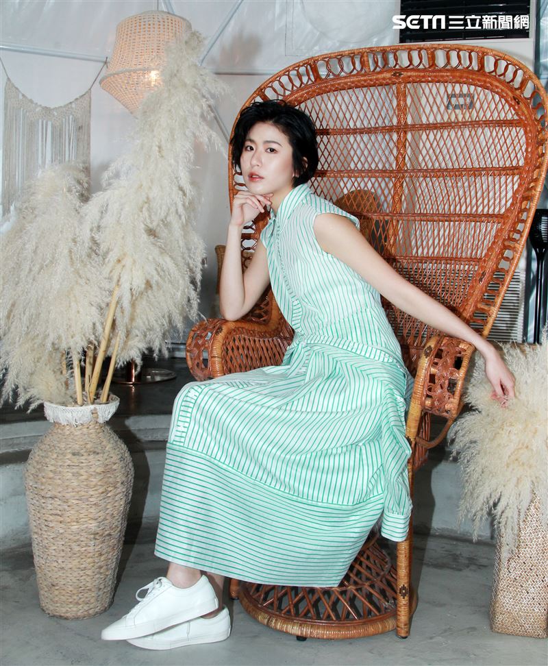 陳璇三立新聞網專訪。（記者邱榮吉/攝影）