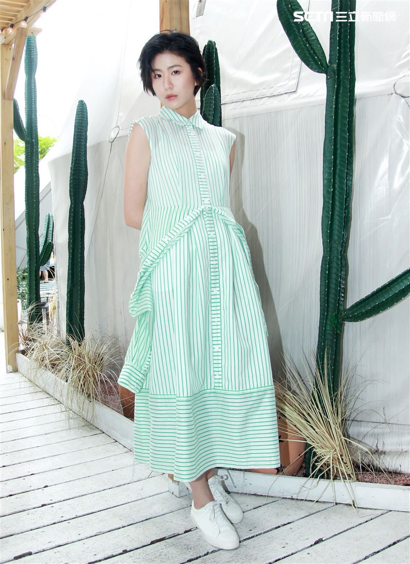 陳璇三立新聞網專訪。（記者邱榮吉/攝影）