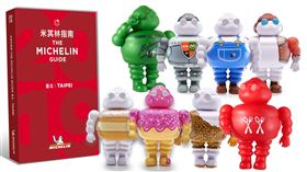 ▲2019《米其林指南》+米寶公仔。（圖／米其林提供）