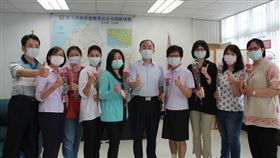 新北市，淡水，淡水分局，母親節，康乃馨，抗菌乾洗手