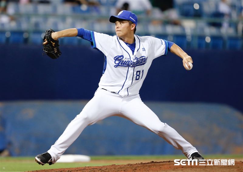 富邦悍將本土先發投手陳仕朋。（圖／記者林聖凱攝影）