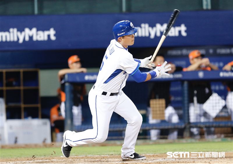 富邦悍將胡金龍。（圖／記者林聖凱攝影）