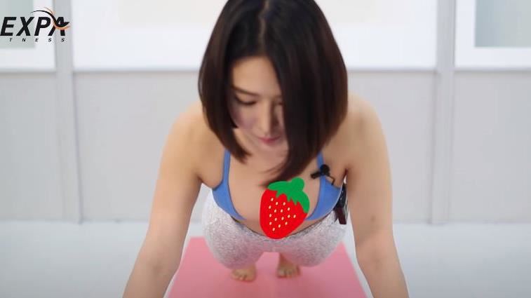 辣妹教學塑身板！雪乳失控狂搖網羞翻