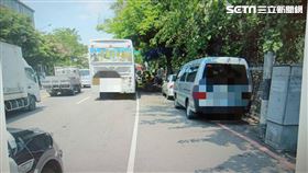 台中公車輾斃婦人／翻攝畫面