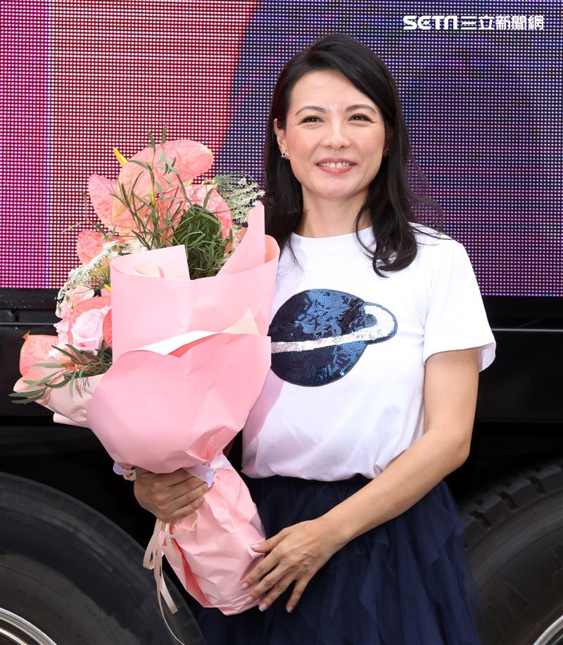 好久不見的陳孝萱。（記者邱榮吉/攝影）