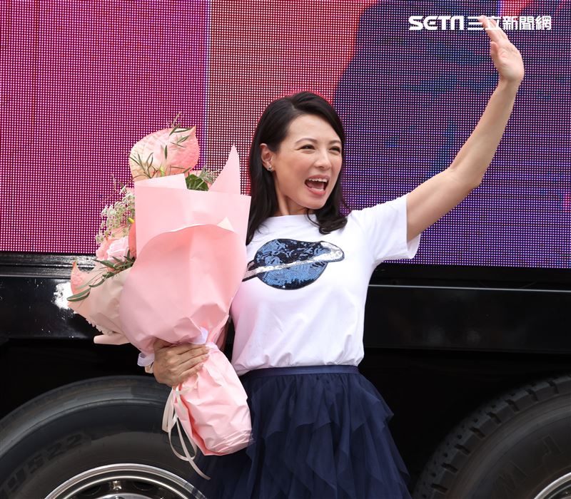 好久不見的陳孝萱。（記者邱榮吉/攝影）