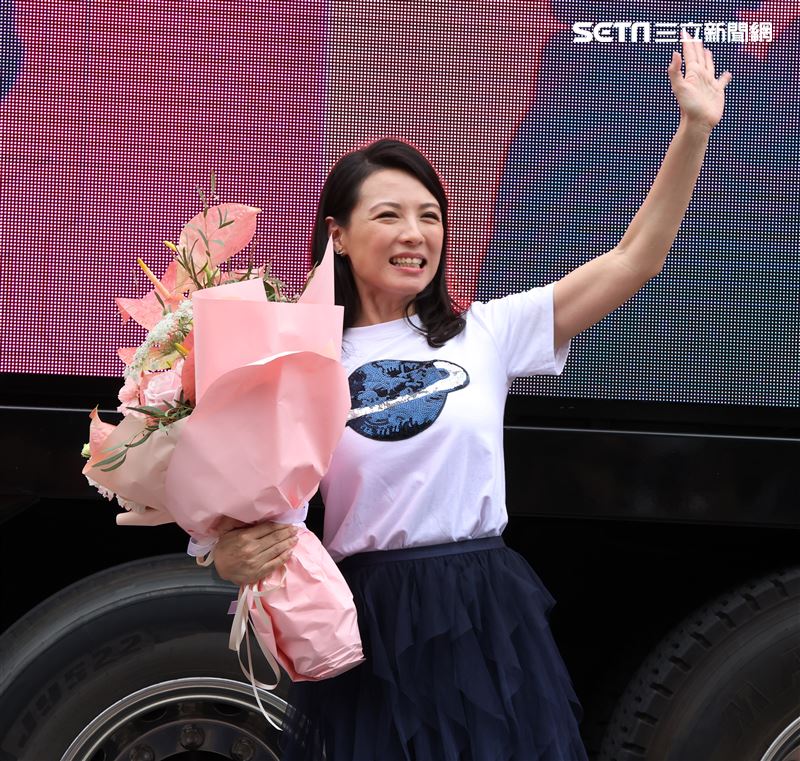 好久不見的陳孝萱。（記者邱榮吉/攝影）