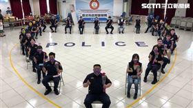 大安波麗士,台北市,大安警分局,母親節活動,警察(大安警分局提供