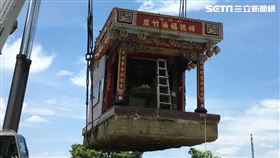 台中土地公搬家／前竹里長林東潭提供