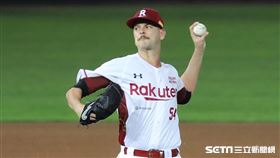 ▲樂天桃猿投手尼寇力。（圖／記者劉彥池攝影）