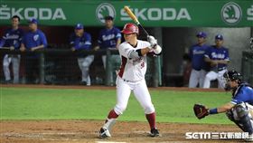 ▲樂天桃猿捕手廖健富。（圖／記者劉彥池攝影）