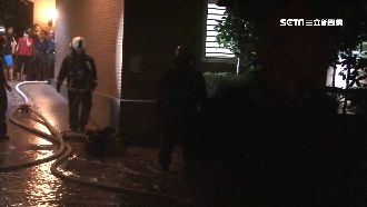 社區深夜遇大火！數百住戶嚇醒逃下樓